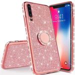 Diamond Case for Samsung Galaxy A20 Cover For Samsung Galaxy Glitter Ring Kickstand Case Gold Photo 2