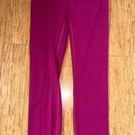 Lululemon Burgundy High-Waisted Leggings Photo 1