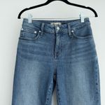 Madewell Jeans Womens 26 Curvy Kick Out Crop Stretch Denim Mid Rise Oneida Wash Photo 1