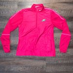 Nike Golf 1/4 Zip NFL Philadelphia Eagles Women’s Size Medium Pink/White/Green Photo 0