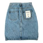 Evidnt  PENCIL SKIRT DENIM Size 26, slit to mid skirt NWT Photo 1