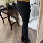 R13  cross over low waist skinny Black Women's Jeans size 25 rocker style grunge Photo 6