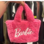 Barbie Pink Faux Fur Tote Bag Photo 0