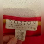 Norton Mcnaughton  Linen Blend Color block Maxi Dress Size XL Photo 2