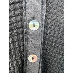 POL  Women's Ladies Black Knit Hoodie Dress S Flowy Lightweight Photo 5