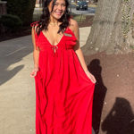 Lulus  Red Dress Maxi Photo 0