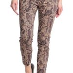 Free People NWT  Snakeskin Jeans Size 28 Photo 0
