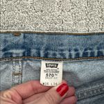 Levi's Vintage Levi’s 570 Y2K 90s high waist denim cutoff shorts Photo 4