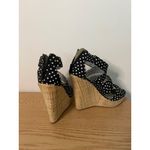 Qupid Womens  Polka Dot Wedges 4.5” Heels size 5.5-6 Photo 3