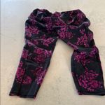 Torrid π¦ Black and Purple Floral Leggings 2X 3X Photo 6
