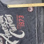 Affliction American Customs Speed Shop Sweatshirt Rhinestones Ladies Small Biker Gray Photo 3