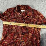 Christopher & Banks  Jacket Women Medium Floral Print Boho Colorful Peasant‎ Photo 2