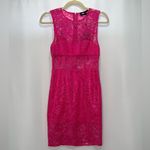 NWT NBD X Naven Lace Dahlia Dress in Pink Glo Size XS Photo 3