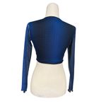 Edikted  Going Out Mesh Crop Top in Sz Small Photo 3