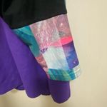 FILA Sport Womens Running Jacket Dark Purple & Print 1X XL Bust 44” Athletic Photo 6