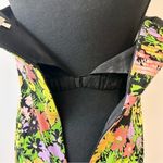 Shoshanna  Neon Floral Strapless Dress Size 4 Photo 8