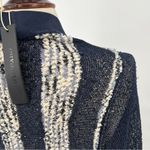 NWT Dolce Cabo Striped Open Draped Cardigan Sweater Sz S/M Blue Photo 4