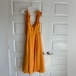 House Of CB Alicia Tangerine Orange Midi Sun Dress XS NWT Photo 11
