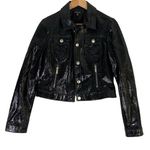 Bebe Leather Jacket Size Medium Photo 0