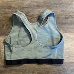 Nike Dri Fit Women’s Grey Racerback Athletic Sports Bra Size XL Photo 1