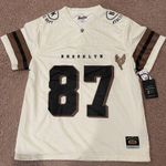 Brooklyn Cloth  Womens Athletic Jersey Mesh V-neck  Shirt Photo 0