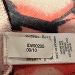 EXPRESS  Women's Medium Pink Coral Floral Sheer Print Cowl Neck Pullover Tank Top Photo 9