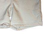 Seven7 White Denim Shorts Embellished Pockets Casual Summer Size 6 Mom Shorts Photo 1