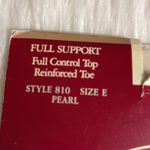 Hanes Alive Vintage Full Support Control Top Pantyhose Size E Pearl New Photo 6