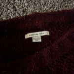 American Eagle Burgundy Sweater Photo 5