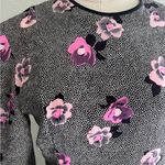 Christian Dior NWOT vintage  Dior silk floral polka dot dress Photo 3