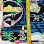 Caribbean Joe  small womens blouse tropical palm tree c.j.’s beach cabana summer Photo 5