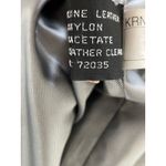 Adler Collection Black Lamb Leather Coat White Stitching Size Medium Photo 6