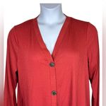 Lane Bryant Dark Orange/Red Knit Duster Cardigan
Size 14/16, worn only 1 or 2X Photo 1