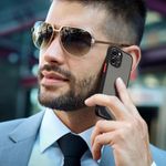 Ultra Slim Lightweight Protective iPhone 12 Pro Case Black Photo 1