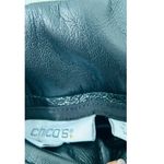 Chico's NEW Faux Leather Cutwork Hem Trousers Curvy Black Size 16 XL Photo 7