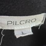 Anthropologie Pilcro Oversized Blouson Sleeve Pullover Sweatshirt | Black | L Photo 3