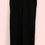 Lord and Taylor Vintage  wide leg flowy luxury dressy pants black tuxedo stripe Photo 1