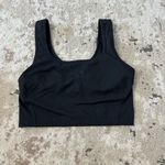 Lululemon  Black Ribbed Crop Tank Size 8 Photo 1