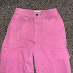ZARA Pink Cargo Pants Photo 1