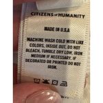 Citizens of Humanity  Shirt Women XS‎ White Iris Ribbed Cutout Neck Top Tee Sexy Photo 9