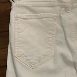 Mother White The Insider Track Stripe Crop Flare Jeans Whipping The Racer Sz 28 Photo 5