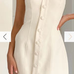 Saints + Secrets Mini White Bridal Dress Photo 0