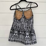 Lululemon  Black White Spiderweb Patterned Power Y Tank Top SEE MEASUREMENTS Photo 3
