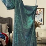 superdown  blue sequin mini dress Photo 1