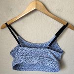 Allfenix Light Blue Printed Sports Bra Photo 4