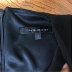 David Meister  Black Short-sleeve Dress Photo 7