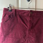 BDG  Burgundy Corduroy Skirt Photo 2