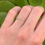 Sterling Silver Twist Ring Set Of 2 Photo 0