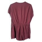 Free People Women’s Sz Medium Weila Romper New NWT Linen Embroidered Shorts Photo 7