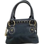 Kathy Van Zeeland Womens Black Faux Suede Mini Handbag SKU 1459 Photo 1